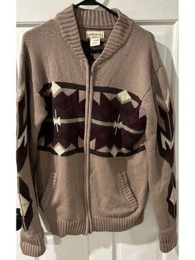 Stetson Sweater Aztec Size Medium 511